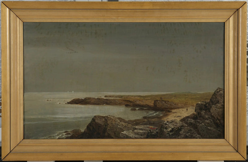 Kystscene - John Frederick Kensett
