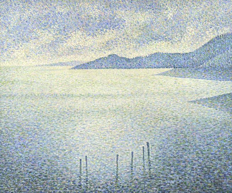Kystscene - Théo van Rysselberghe