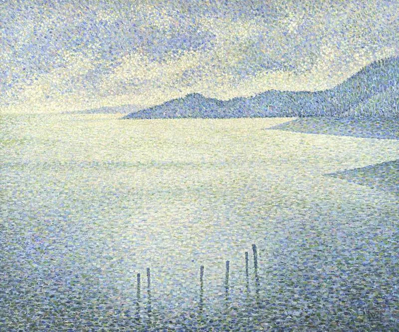 Kystscene - Théo van Rysselberghe