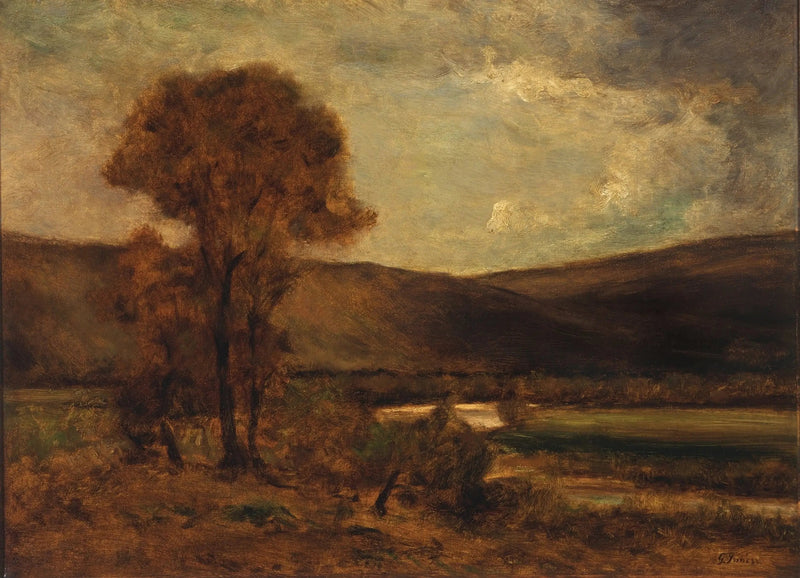 Efterårsscene - George Inness