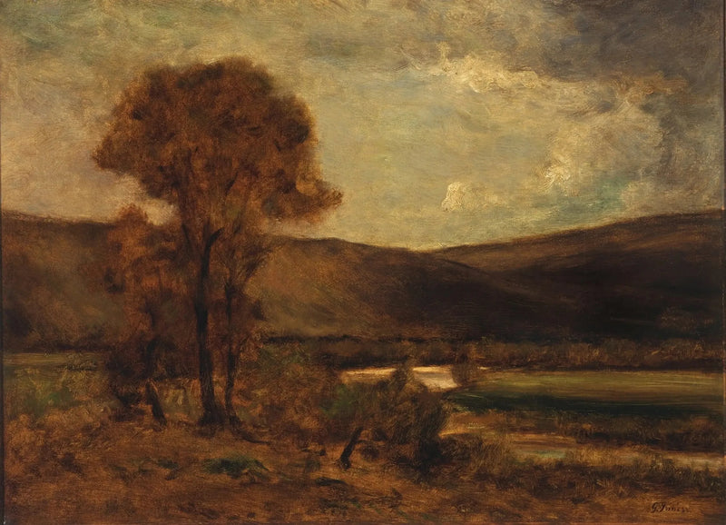 Efterårsscene - George Inness