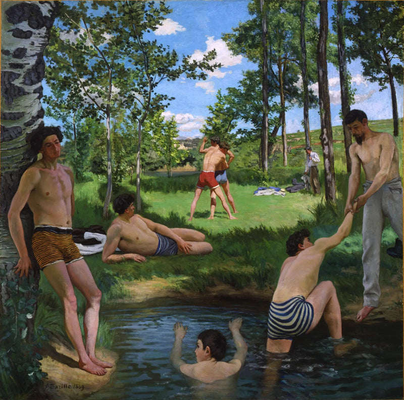 Sommer scene - Frédéric Bazille