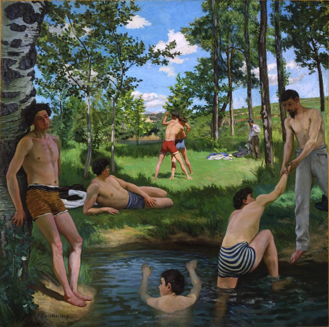 Sommer scene - Frédéric Bazille