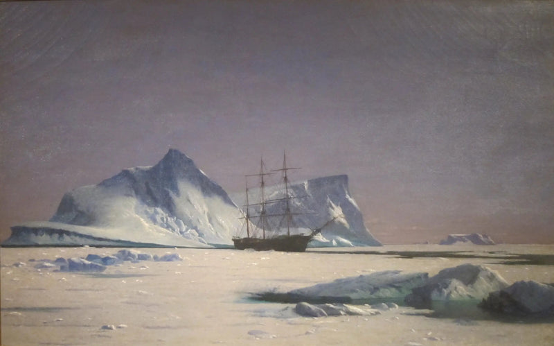 Scene i Arktis - William Bradford