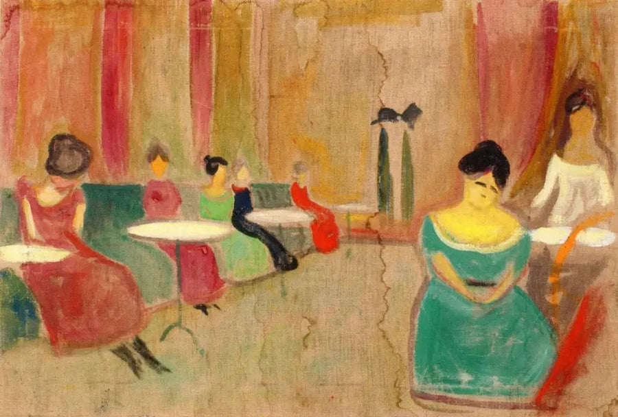 Bordel scene - Edvard Munch