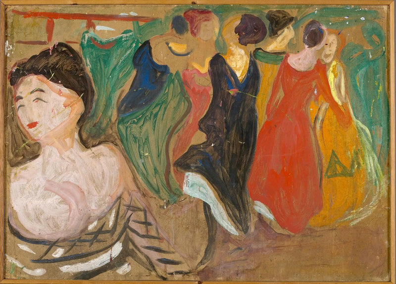 Bordel scene - Edvard Munch