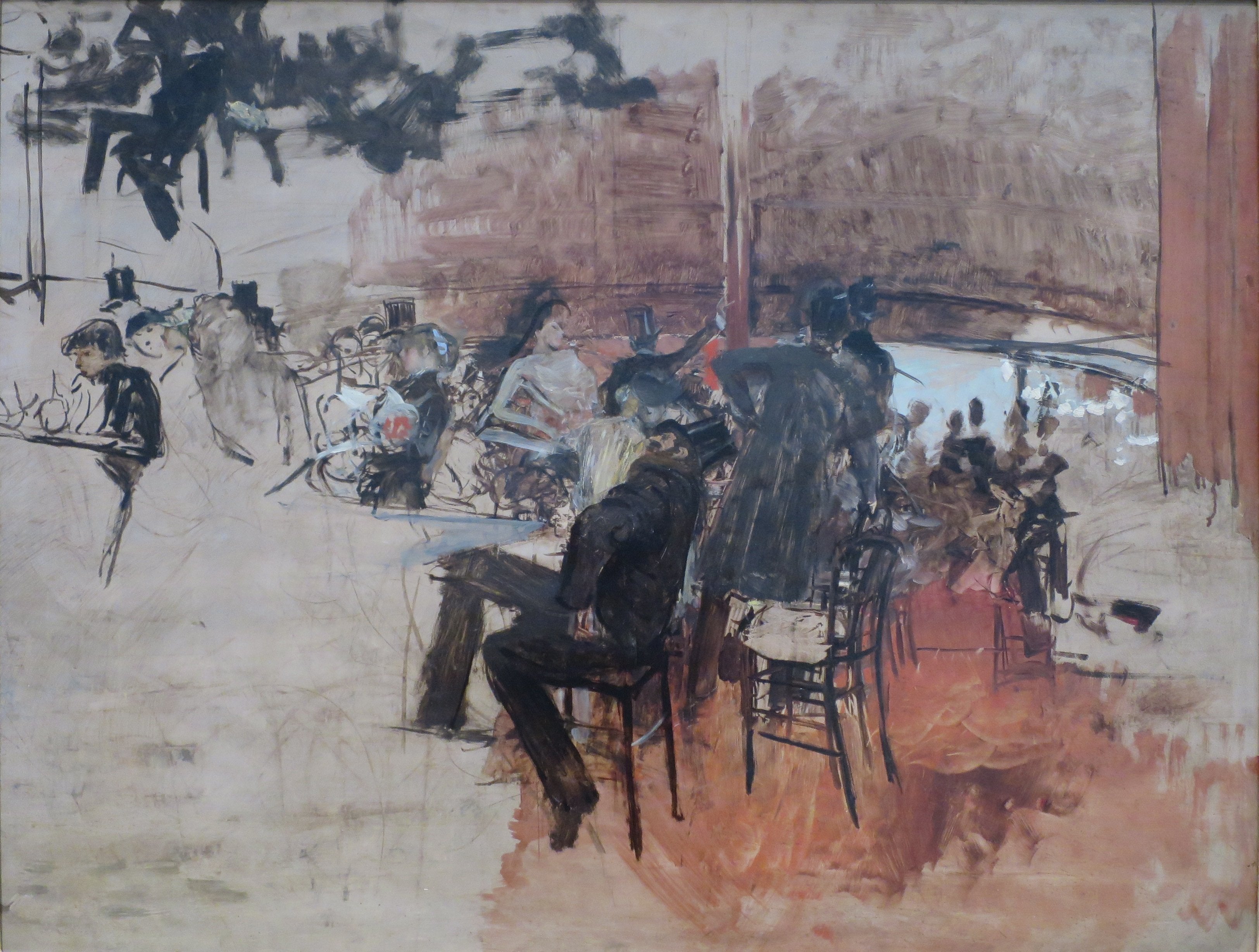 Scène de café - Giovanni Boldini - Alpha Reproduction