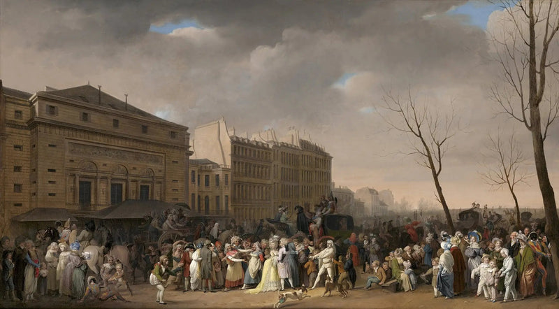 Karnevalsscene - Louis-Léopold Boilly