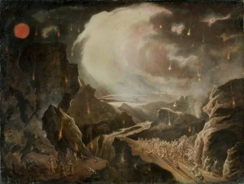 Bibelsk ødelæggelsesscene - John Martin