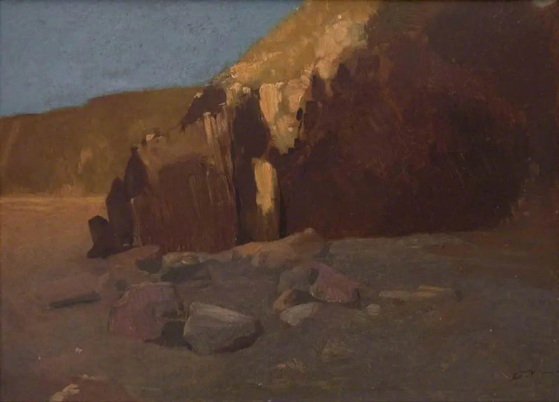 Klippeudsigt - Odilon Redon