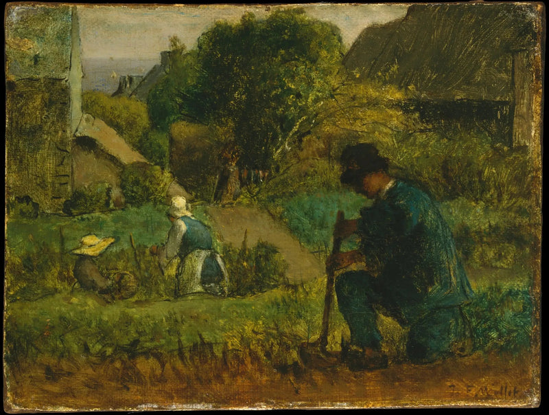 Havehave scene - Jean-François Millet