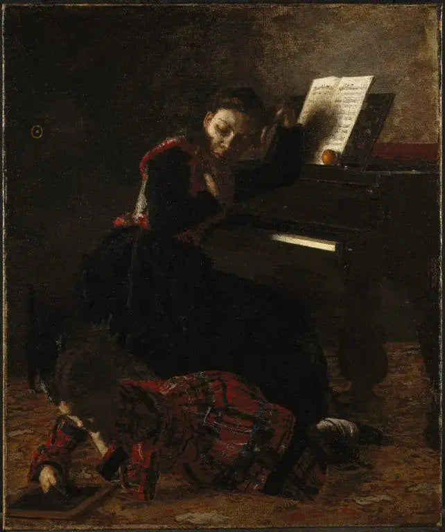 Hjemme scene - Thomas Eakins
