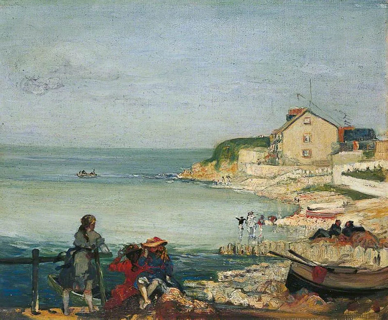 Strandscene, Swanage, Dorset - Charles Conder