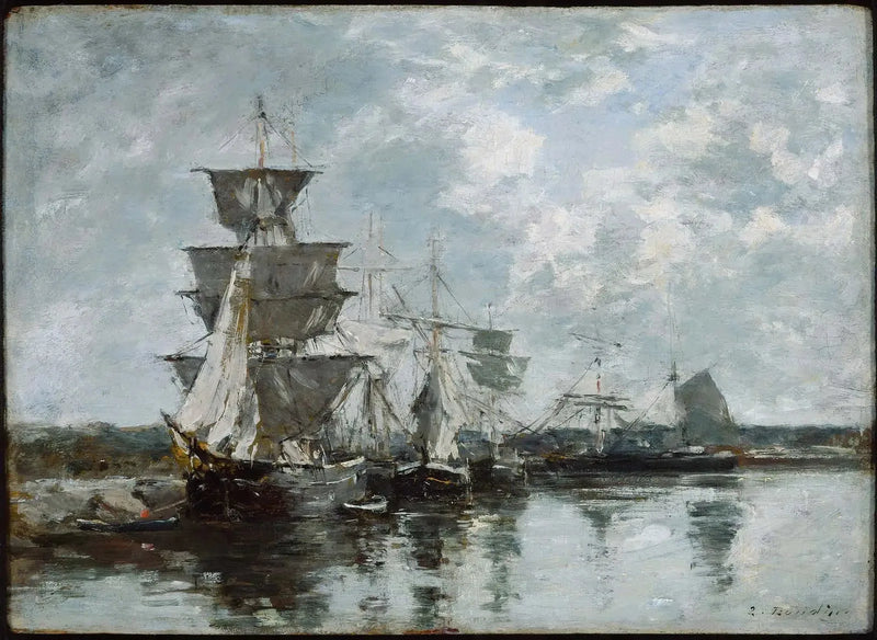 Havscene - Eugène Boudin