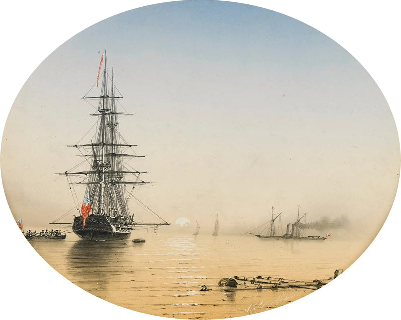 Havneudsigt - Ivan Aïvazovski