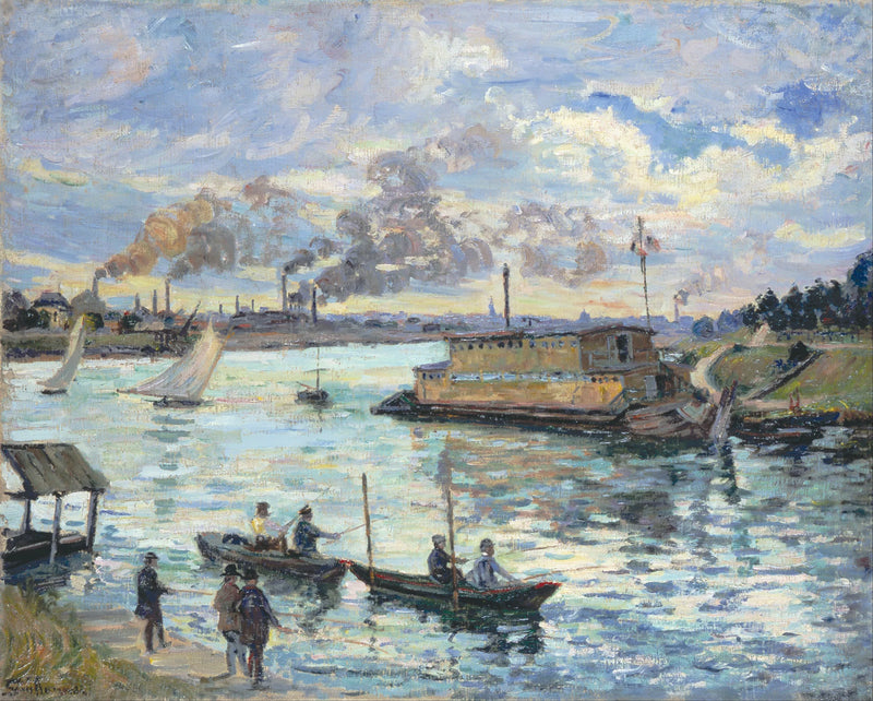 Flodscene - Armand Guillaumin