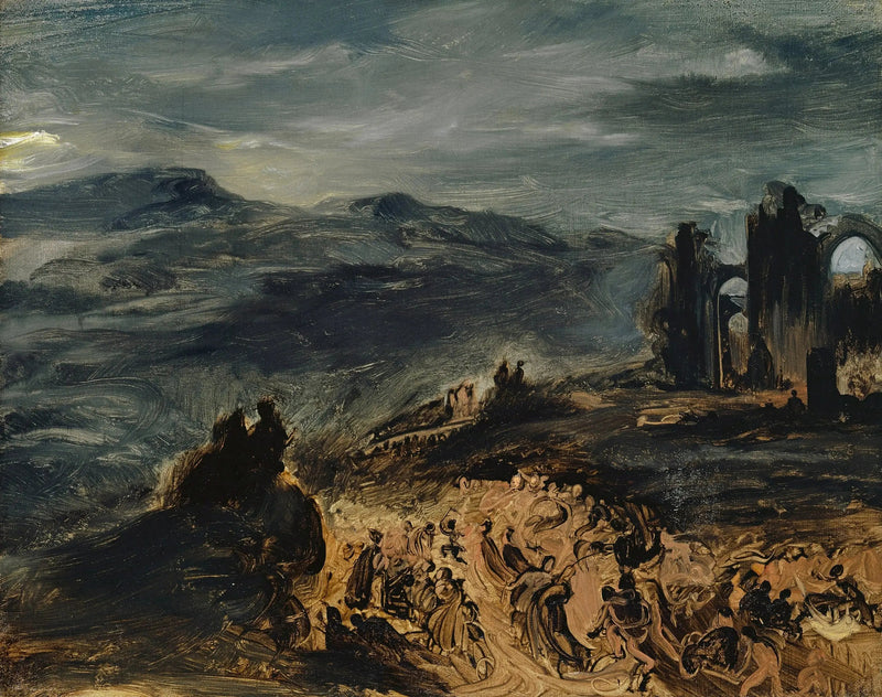 Sabatscene - Eugène Delacroix