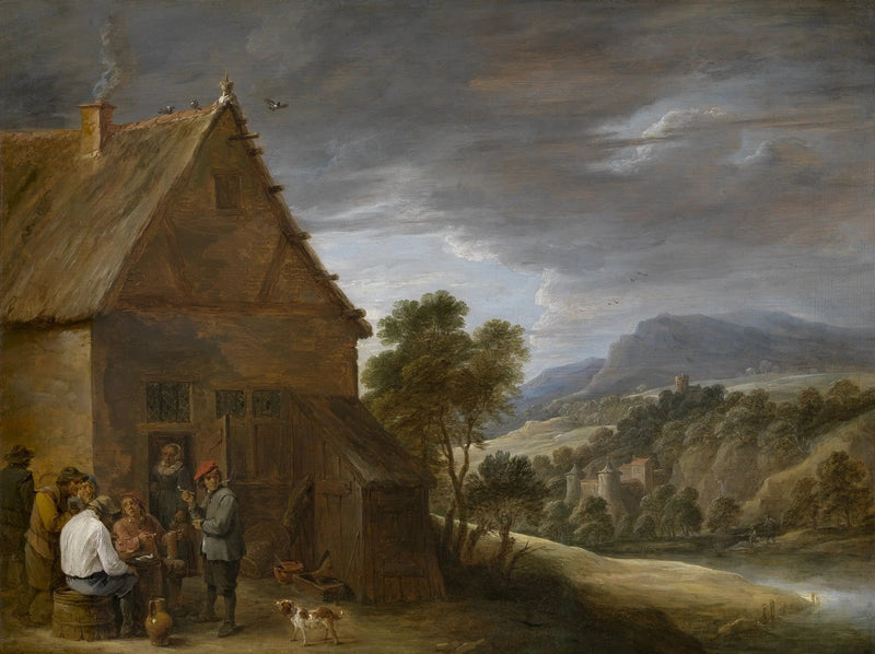 Taverne scene - David Teniers den Yngre