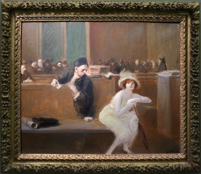Retsscene - Jean-Louis Forain