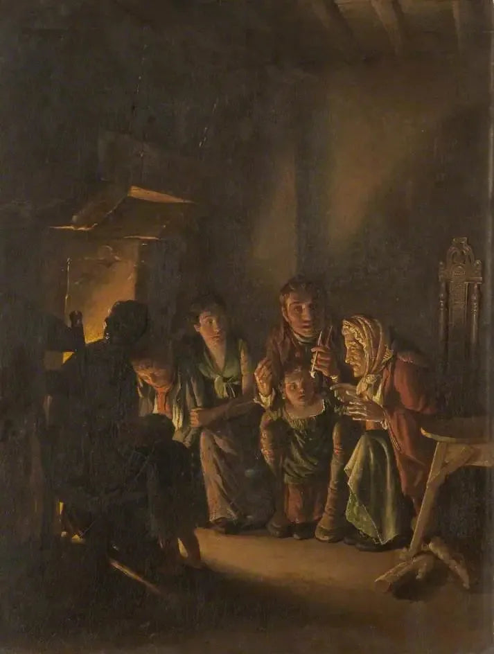 Hjemme scene - David Teniers den Yngre
