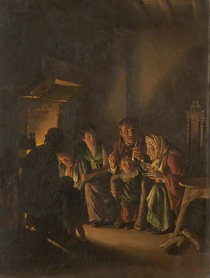 Hjemme scene - David Teniers den Yngre