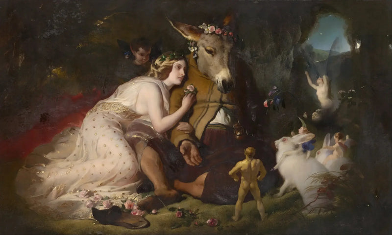 Drømmen om en sommernats drøm - Edwin Henry Landseer