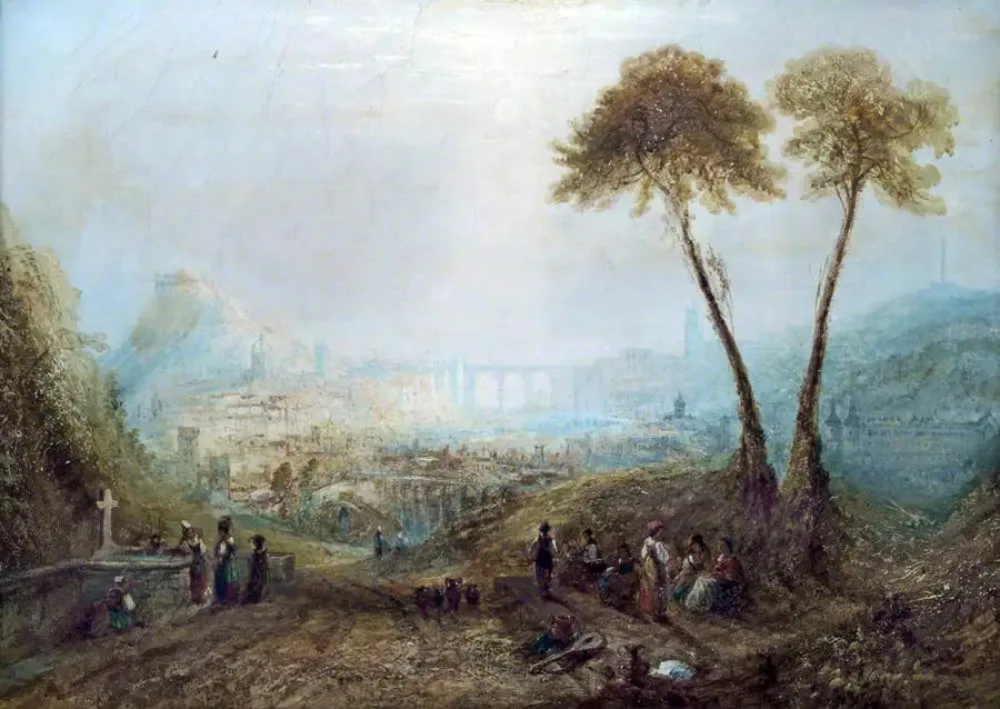 Scene i det sydlige Frankrig - J. M. W. Turner