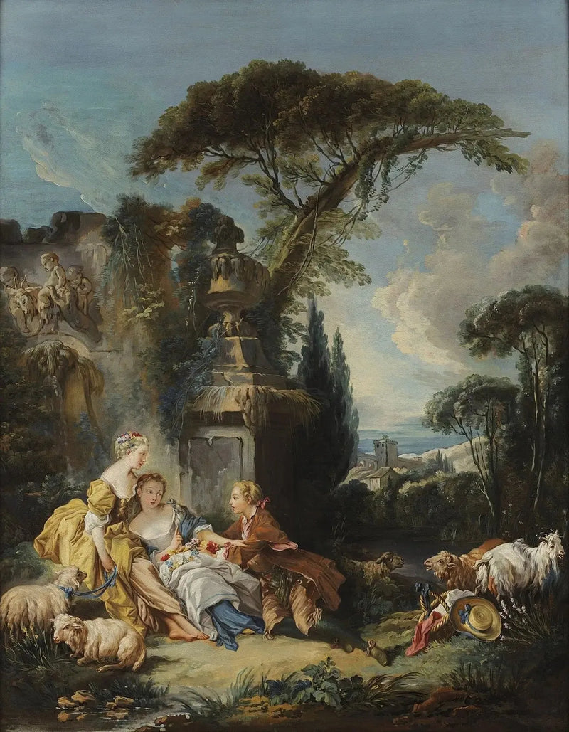 Pastoralscene - François Boucher