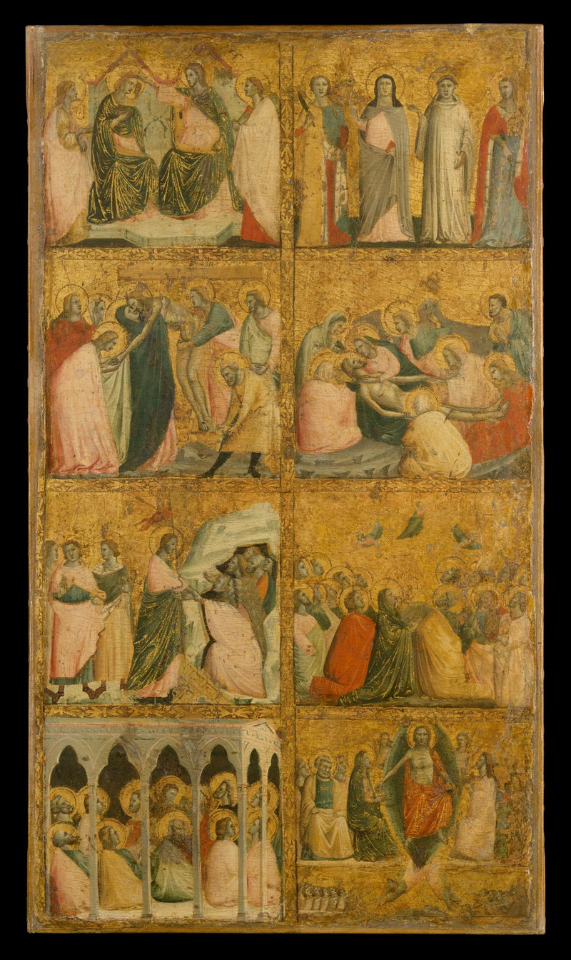 Jesu Kristi livsscene - Giovanni Baronzio
