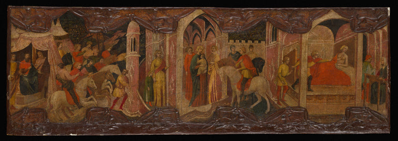 Scènes d'une légende ; Armoiries - Master of Charles of Durazzo