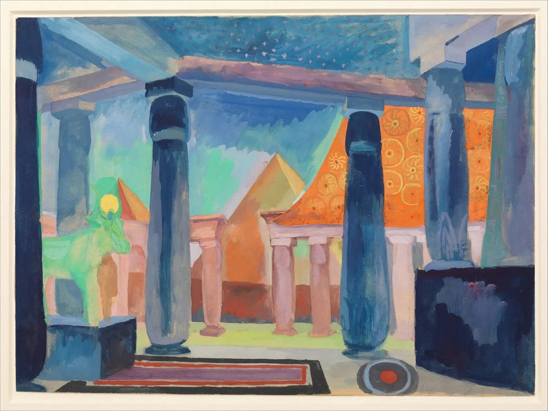 Scenografi for Cleopatra - Robert Delaunay