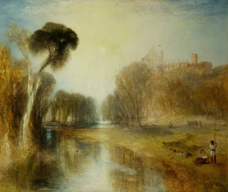 Schloss Rosenau, Bayern, Sæde for HRH Prins Albert af Coburg - J. M. W. Turner