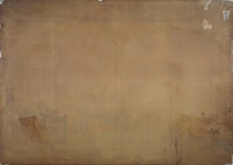 Havneby i den store stil - J. M. W. Turner