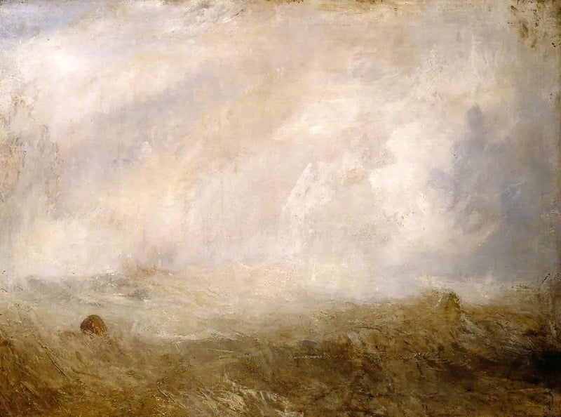 Havlandskab med bøje - J. M. W. Turner