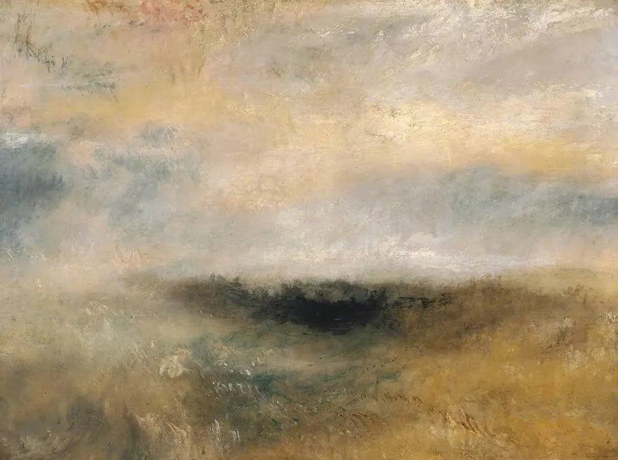 Havlandskab med storm på vej - J. M. W. Turner
