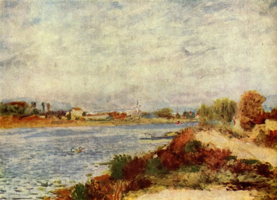 Seinen ved Argenteuil - Pierre-Auguste Renoir