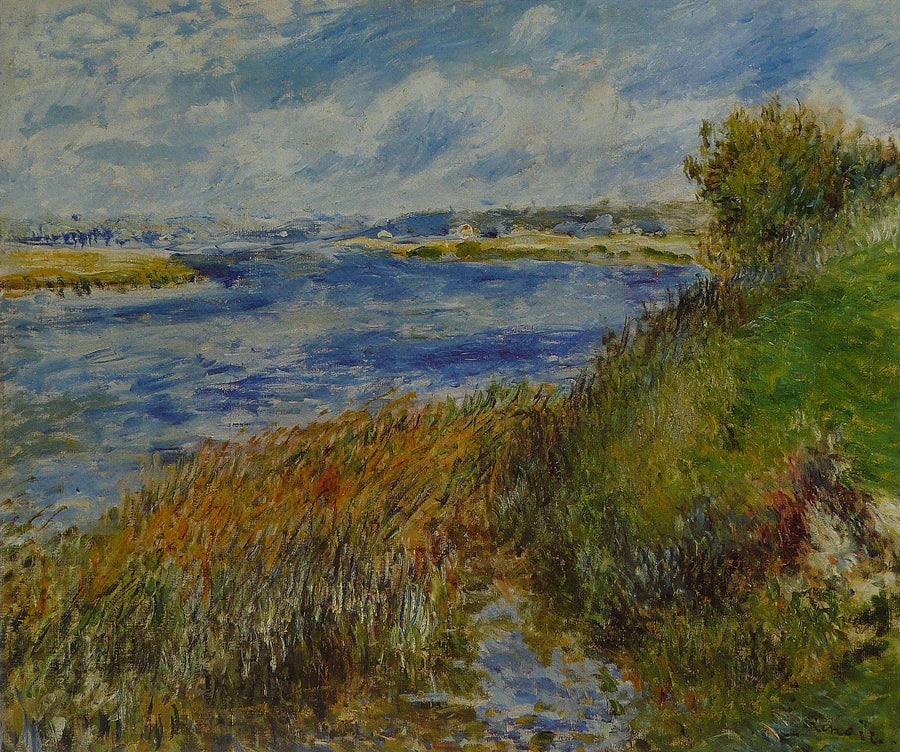 La Seine à Champrosay, 1876 – Renoir