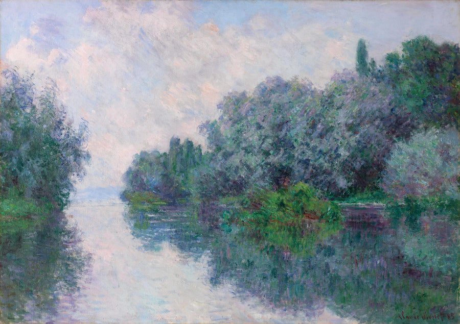 Seinen ved Giverny W1007 - Claude Monet
