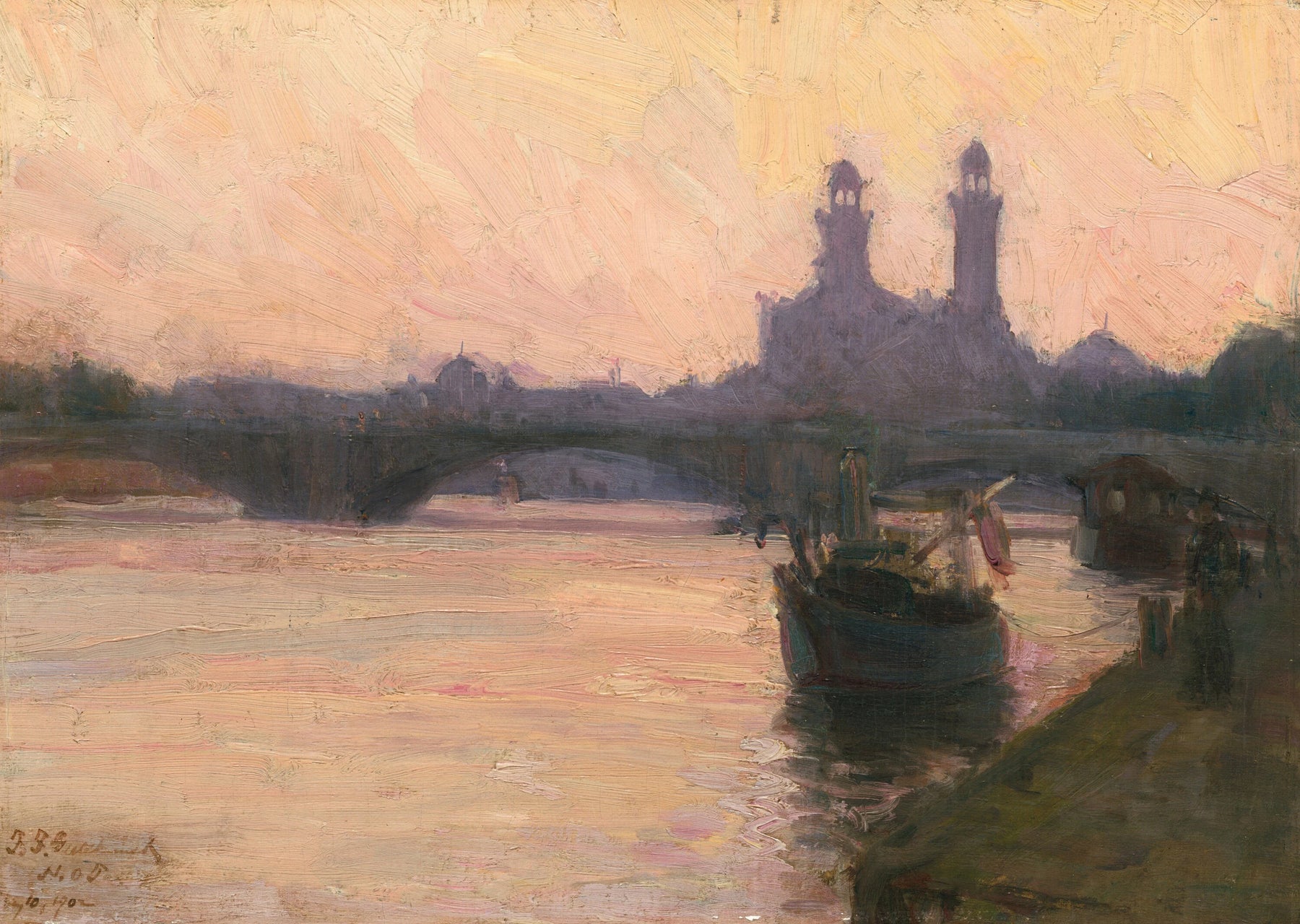 La Seine - Henry Ossawa Tanner