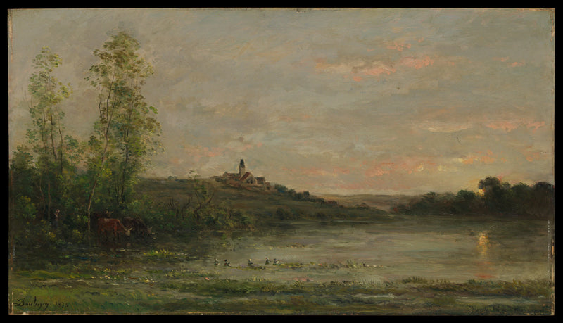 La Seine: Matin - Charles-François Daubigny