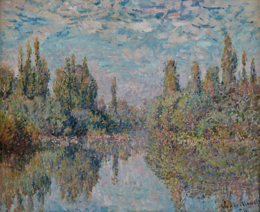 Seinen ved Vétheuil W481 - Claude Monet