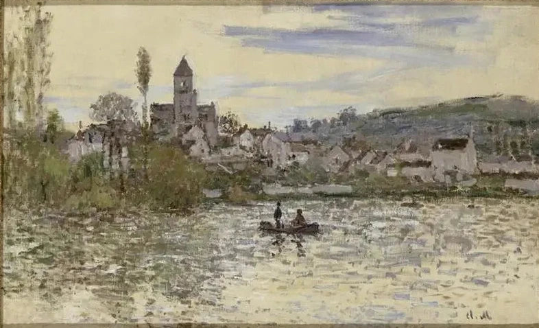 Seinen ved Vétheuil W532 - Claude Monet