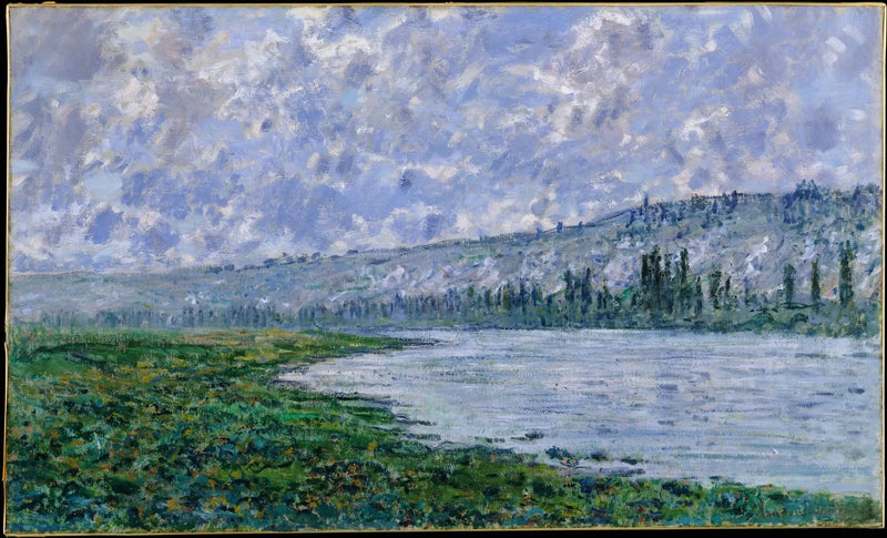 Seinen ved Vétheuil W599 - Claude Monet