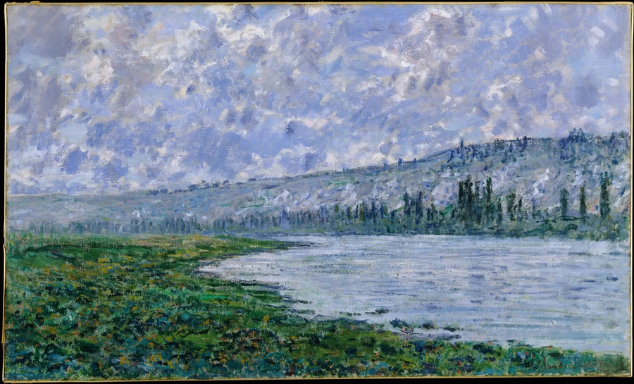 Seinen ved Vétheuil W599 - Claude Monet