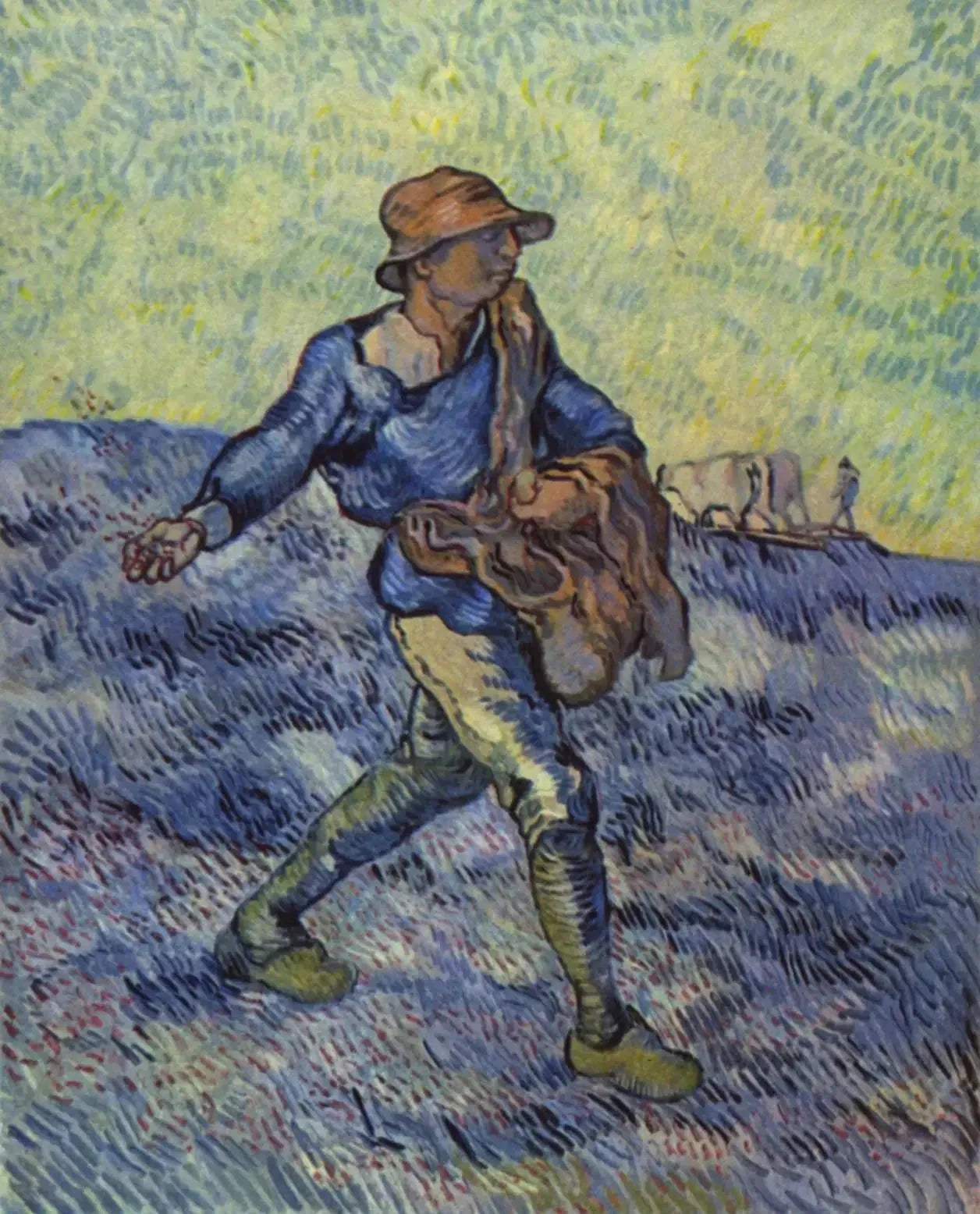 Le Semeur d’après Millet de Vincent van Gogh – reproduction peinture à l’huile