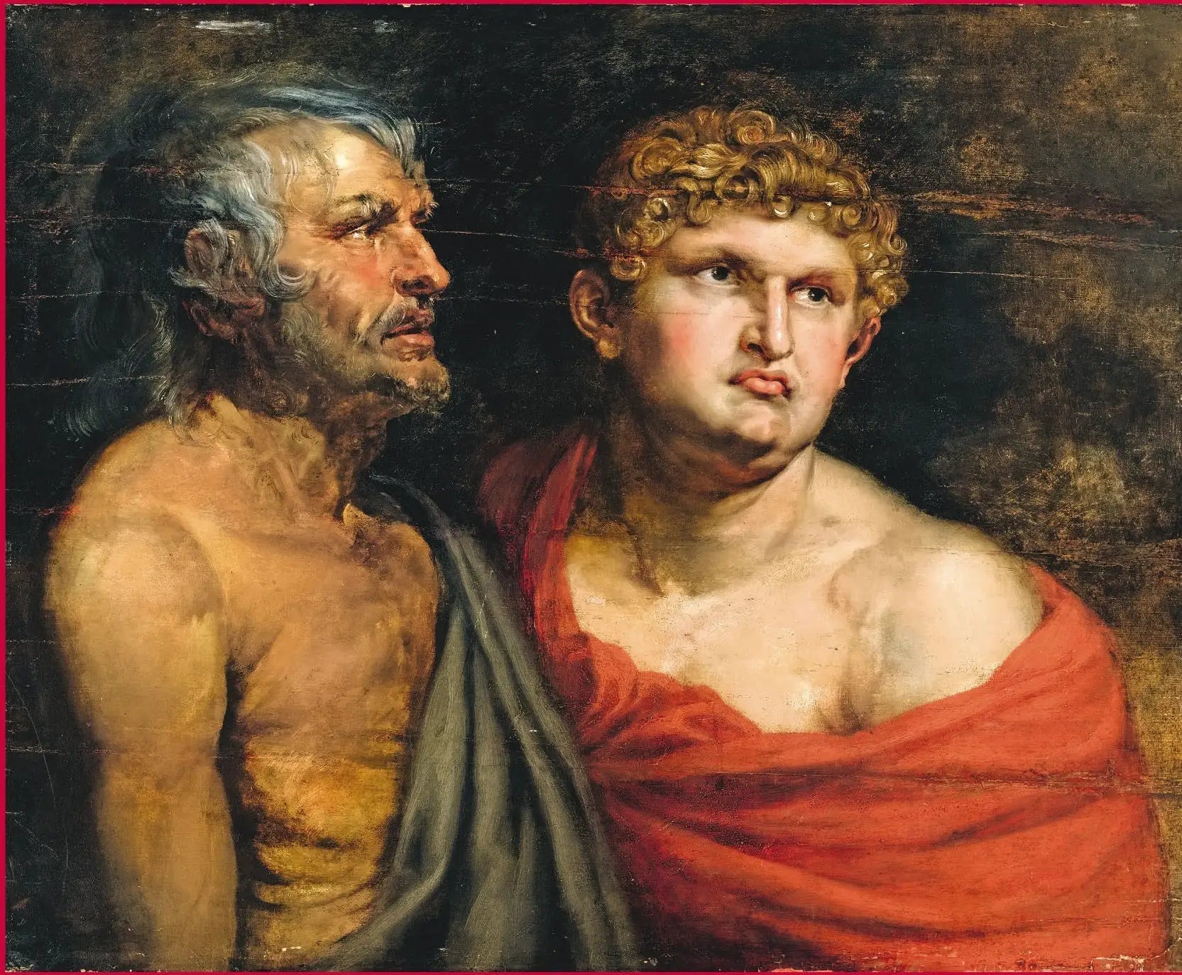 Sénèque et Néron - Peter Paul Rubens image 1 tableau peint à l’huile sur toile