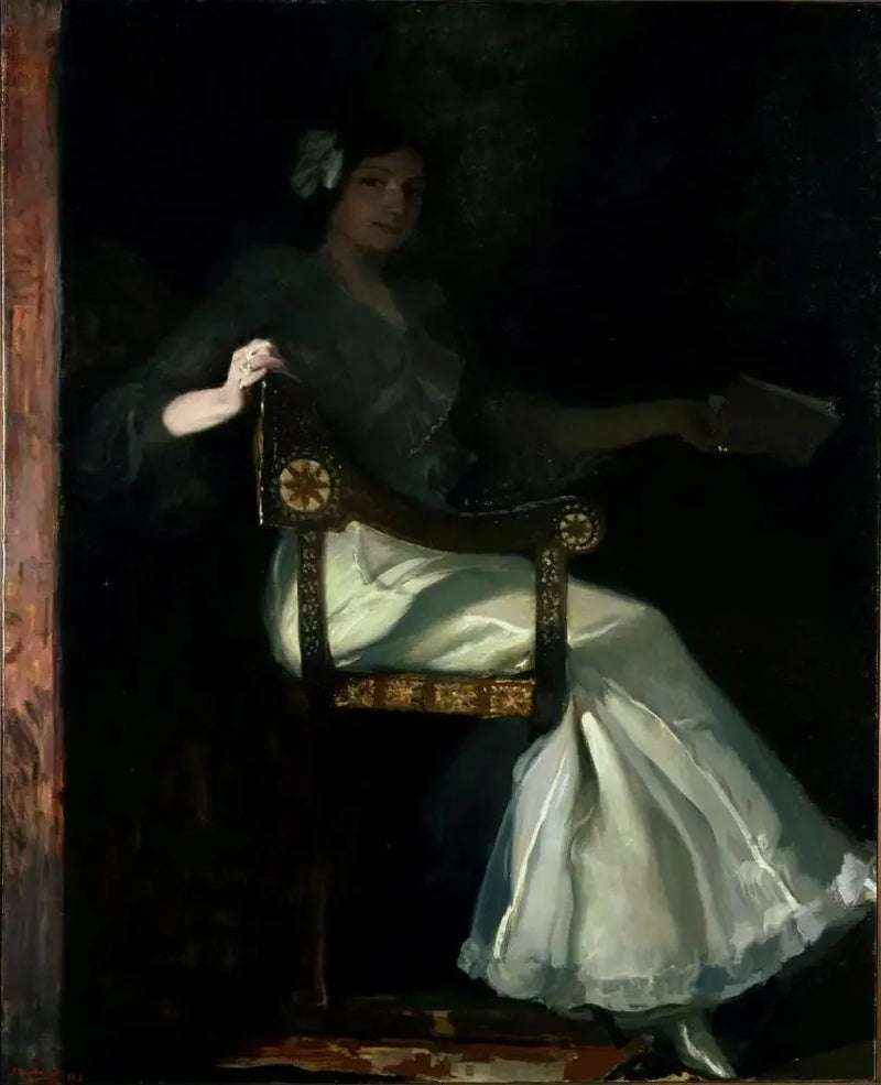 Sorolla's Dame i hvid - Joaquín Sorolla