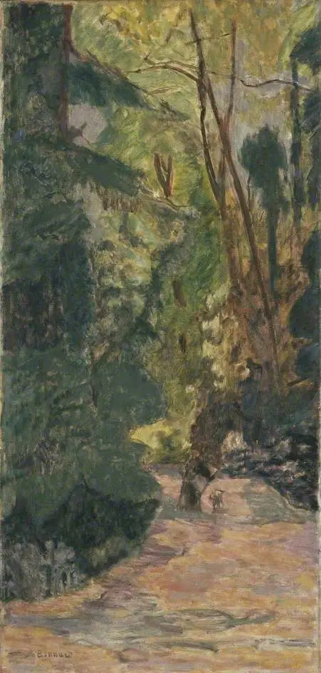 Sti i skoven - Pierre Bonnard