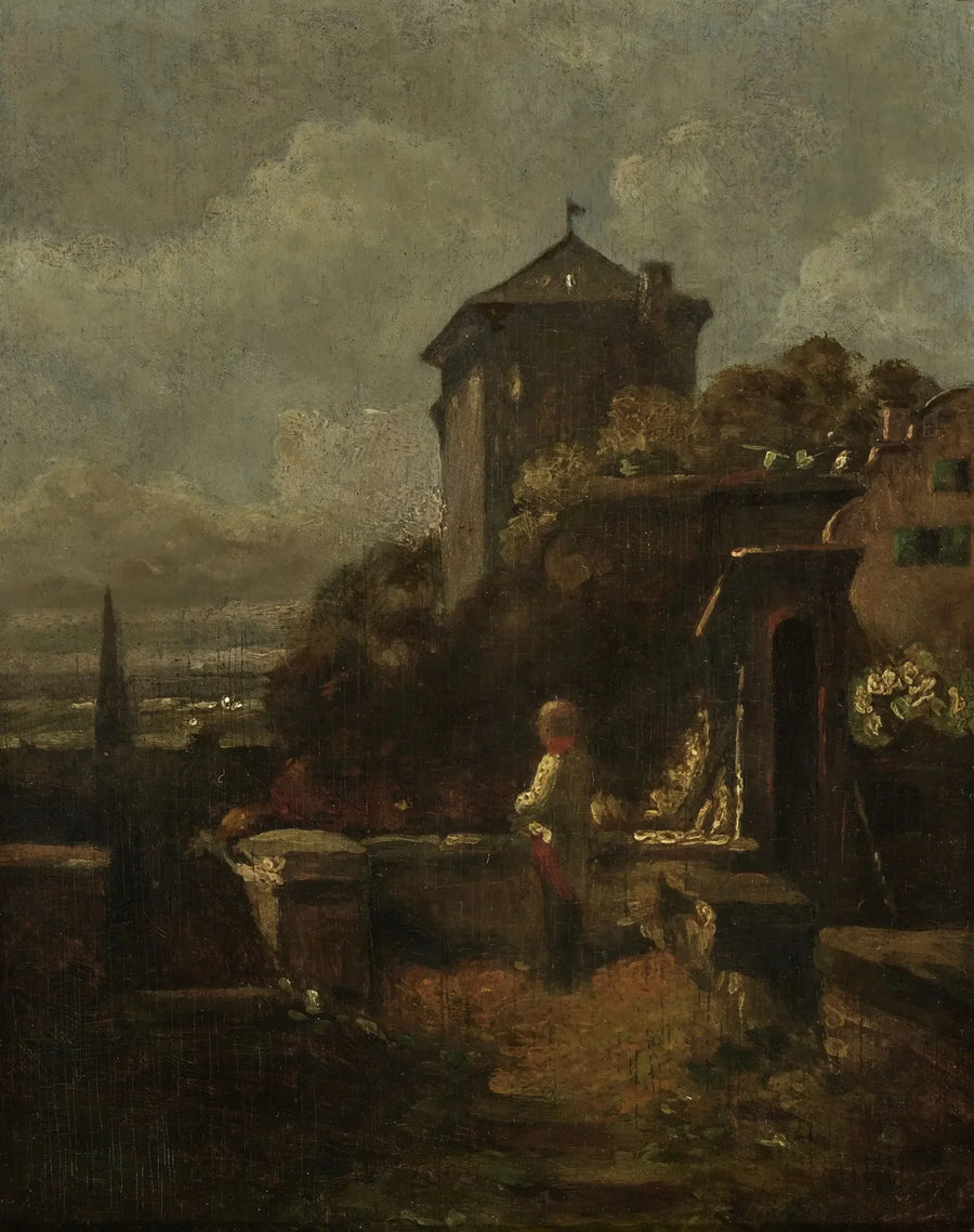 Sentinelle sur les remparts - Carl Spitzweg