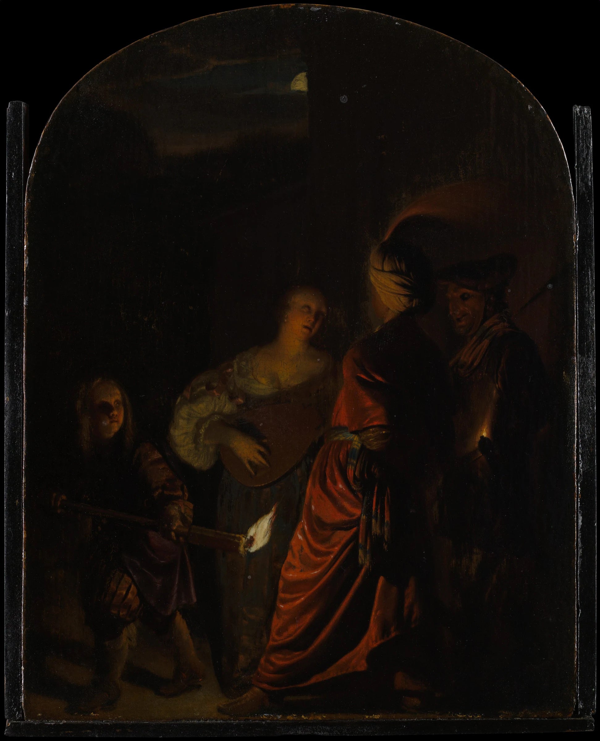 La Sérénade - Frans van Mieris the Elder